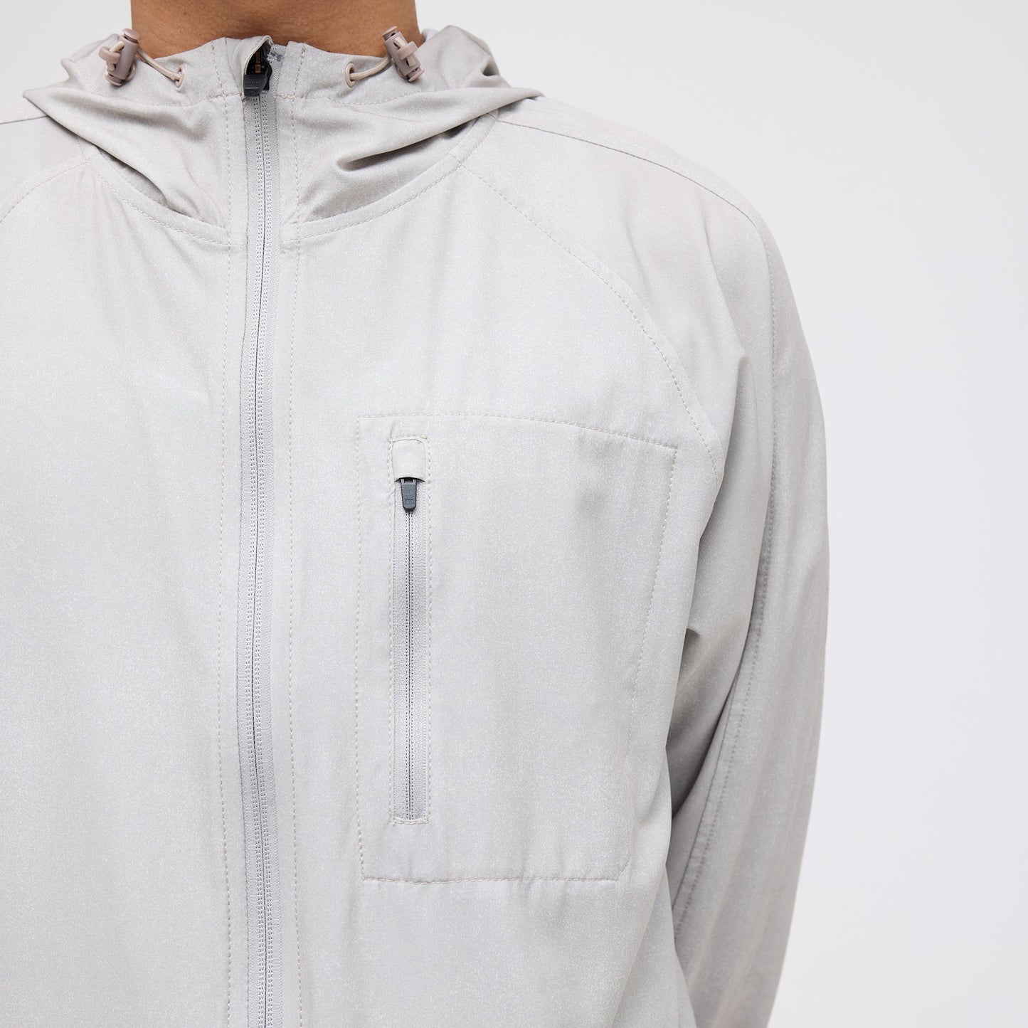 Stance Warm Up Jacket String Grey |model