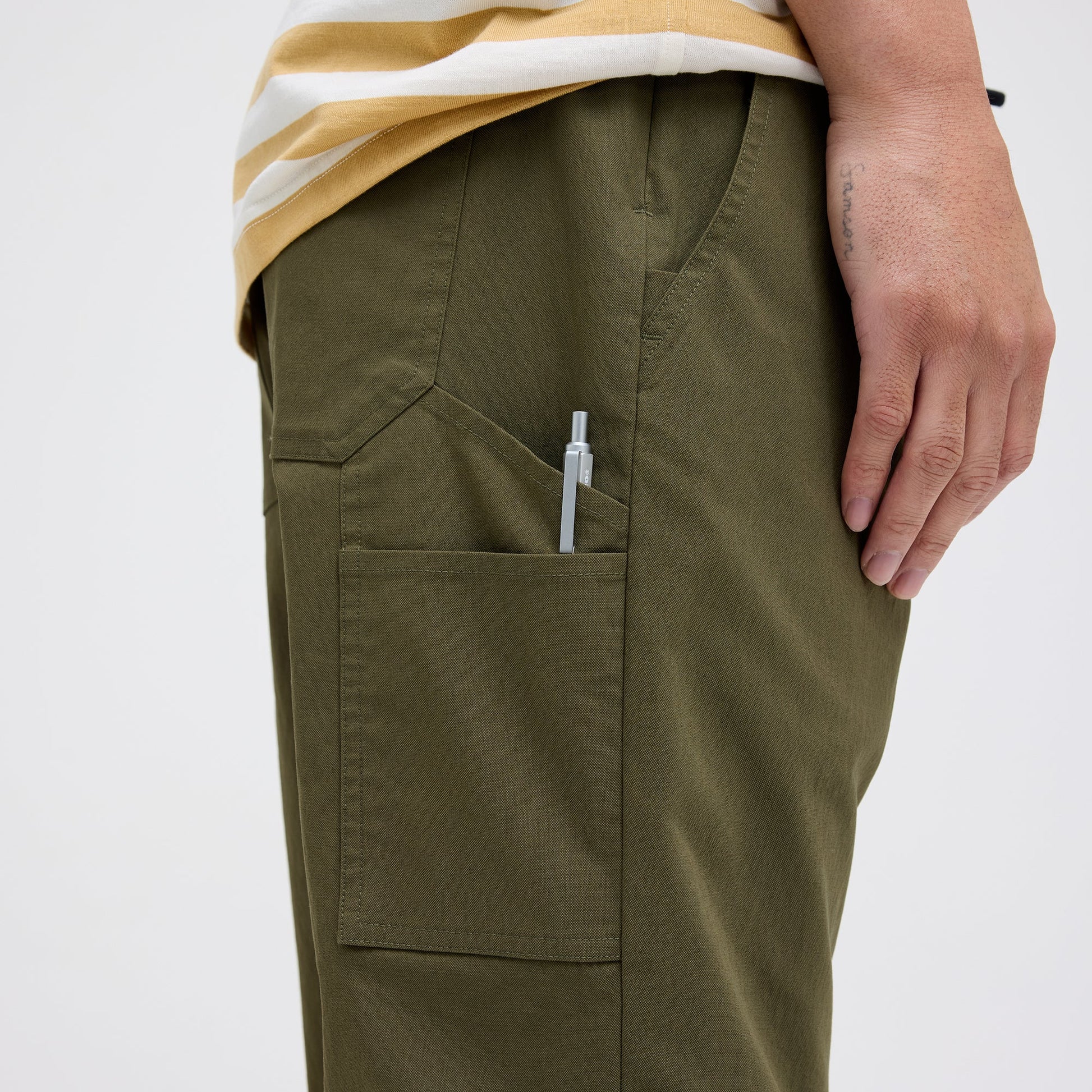 Stance Compound Pant Olive |model