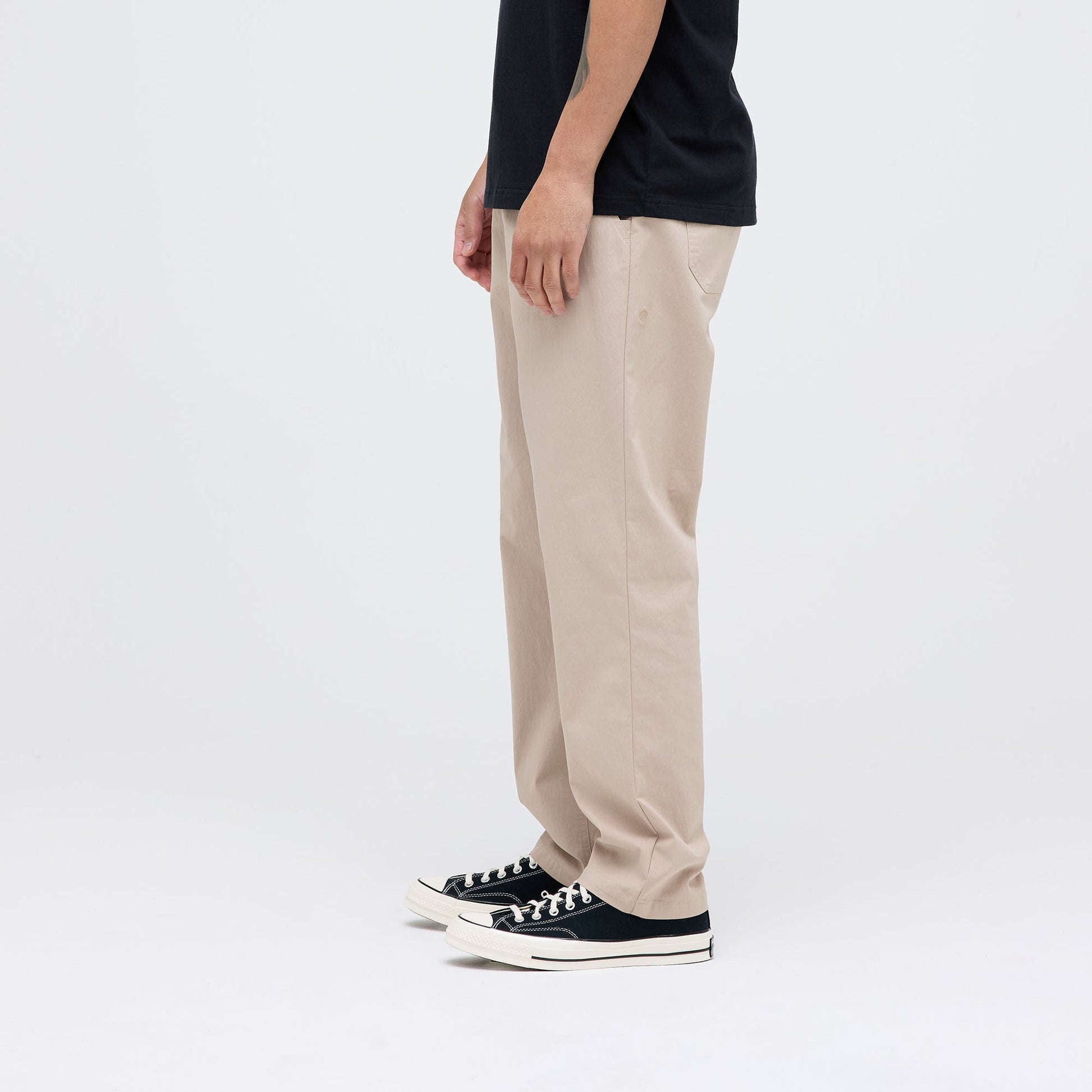 Stance Compound Pant String Grey |model