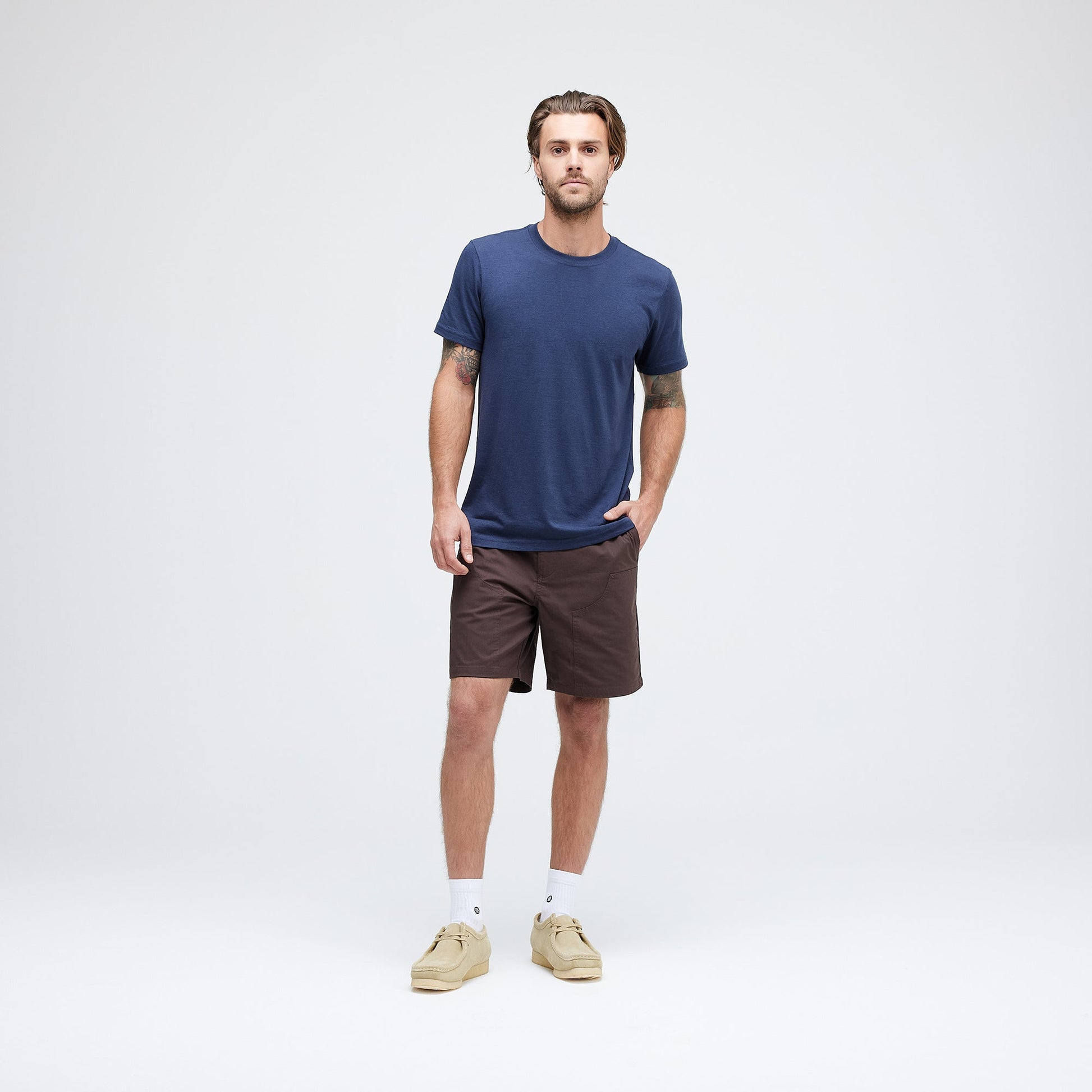 Stance Carpenter Short Dark Brown |model