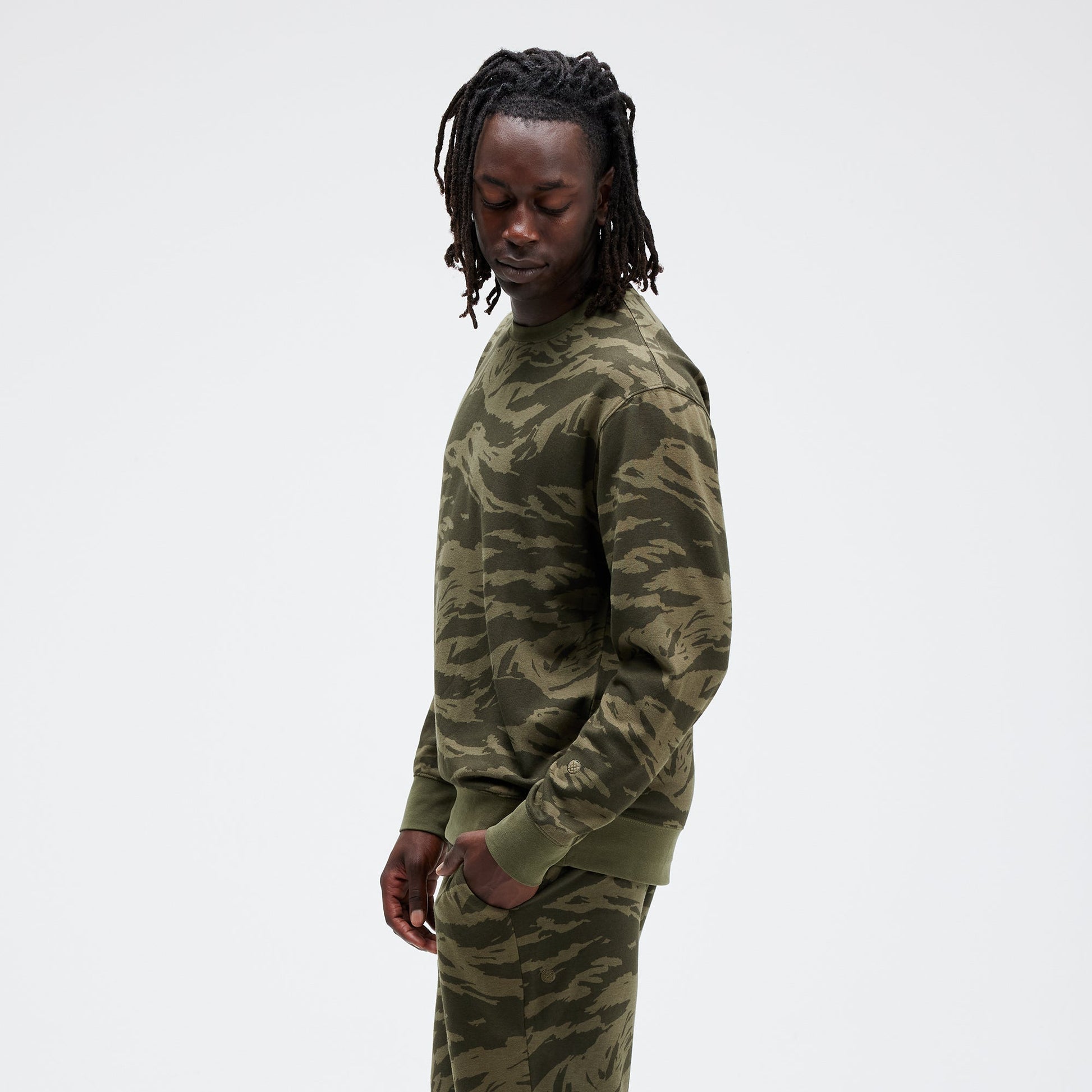 Stance Shelter Crew Green Camo |model