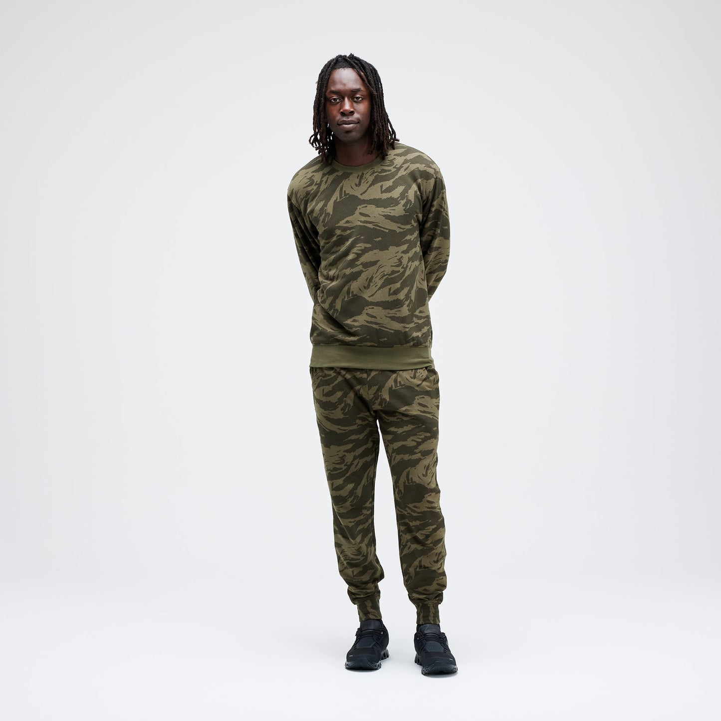 Stance Shelter Crew Green Camo |model