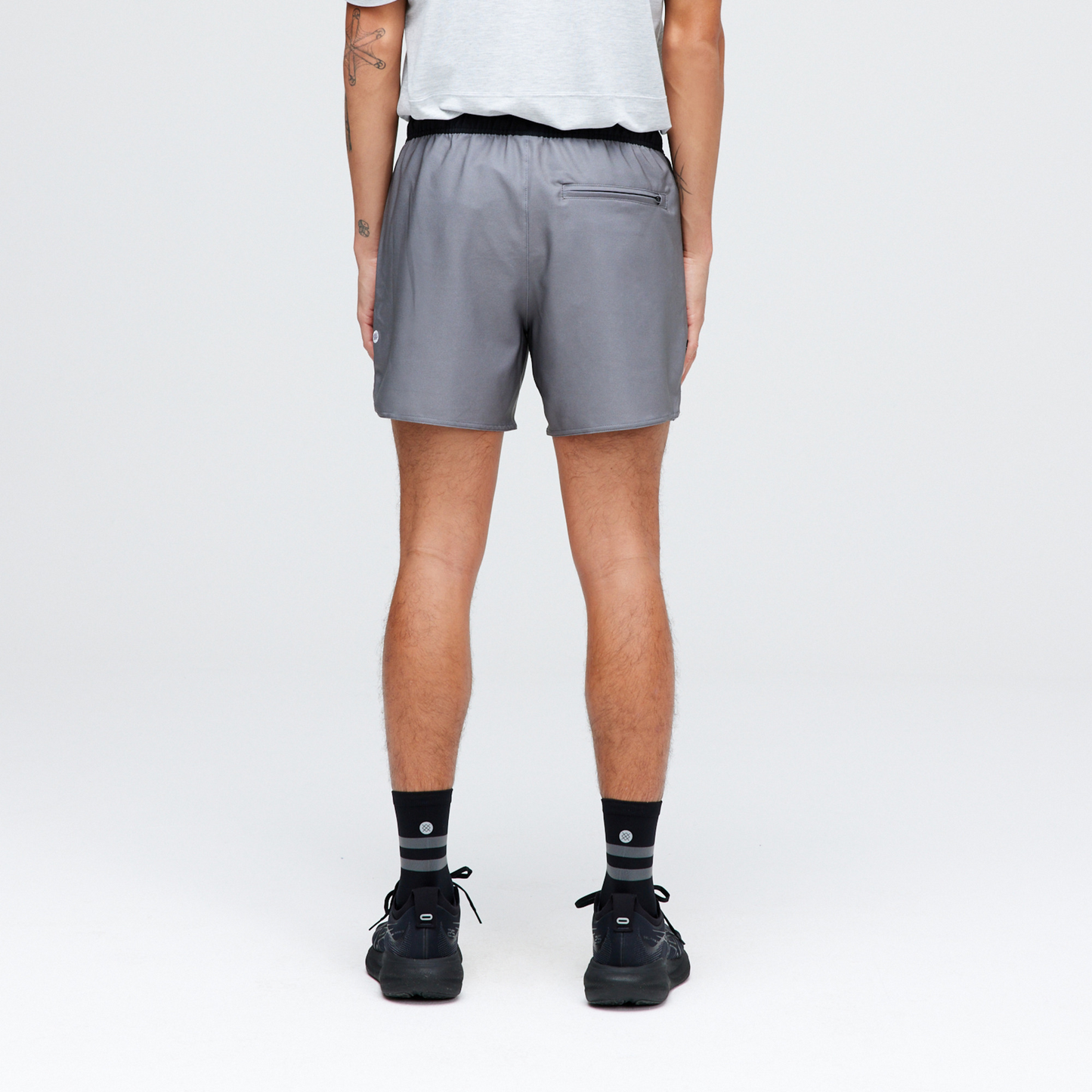 Stance Complex Athletic Short 5&quot; Charcoal |model