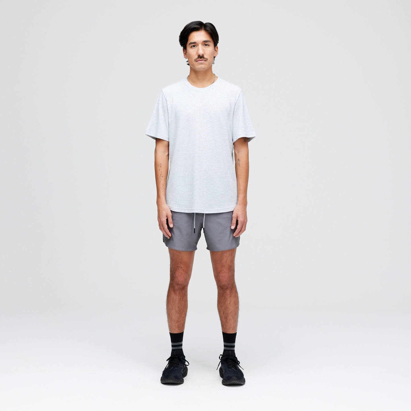 Stance Complex Athletic Short 5&quot; Charcoal |model