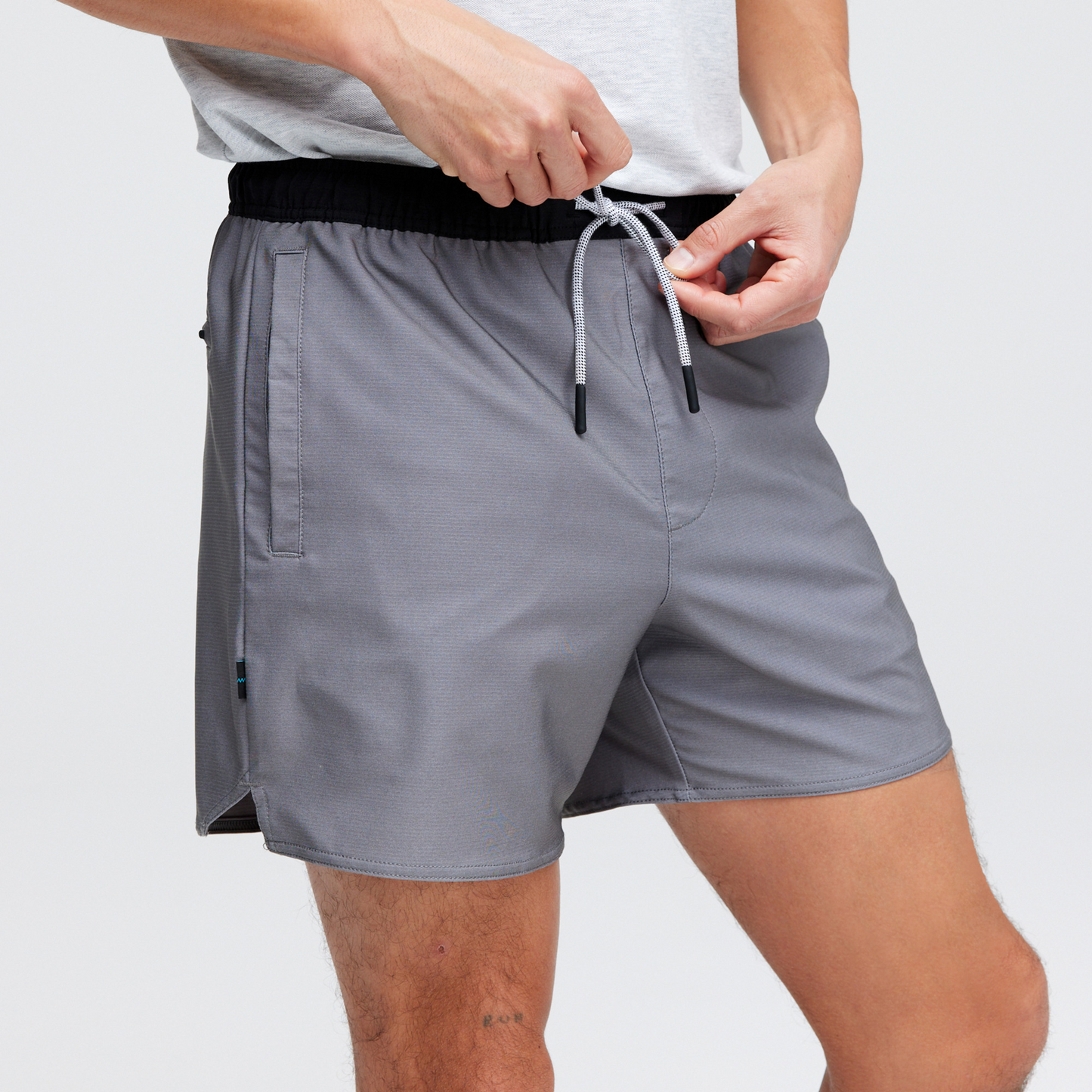 Stance Complex Athletic Short 5&quot; Charcoal |model