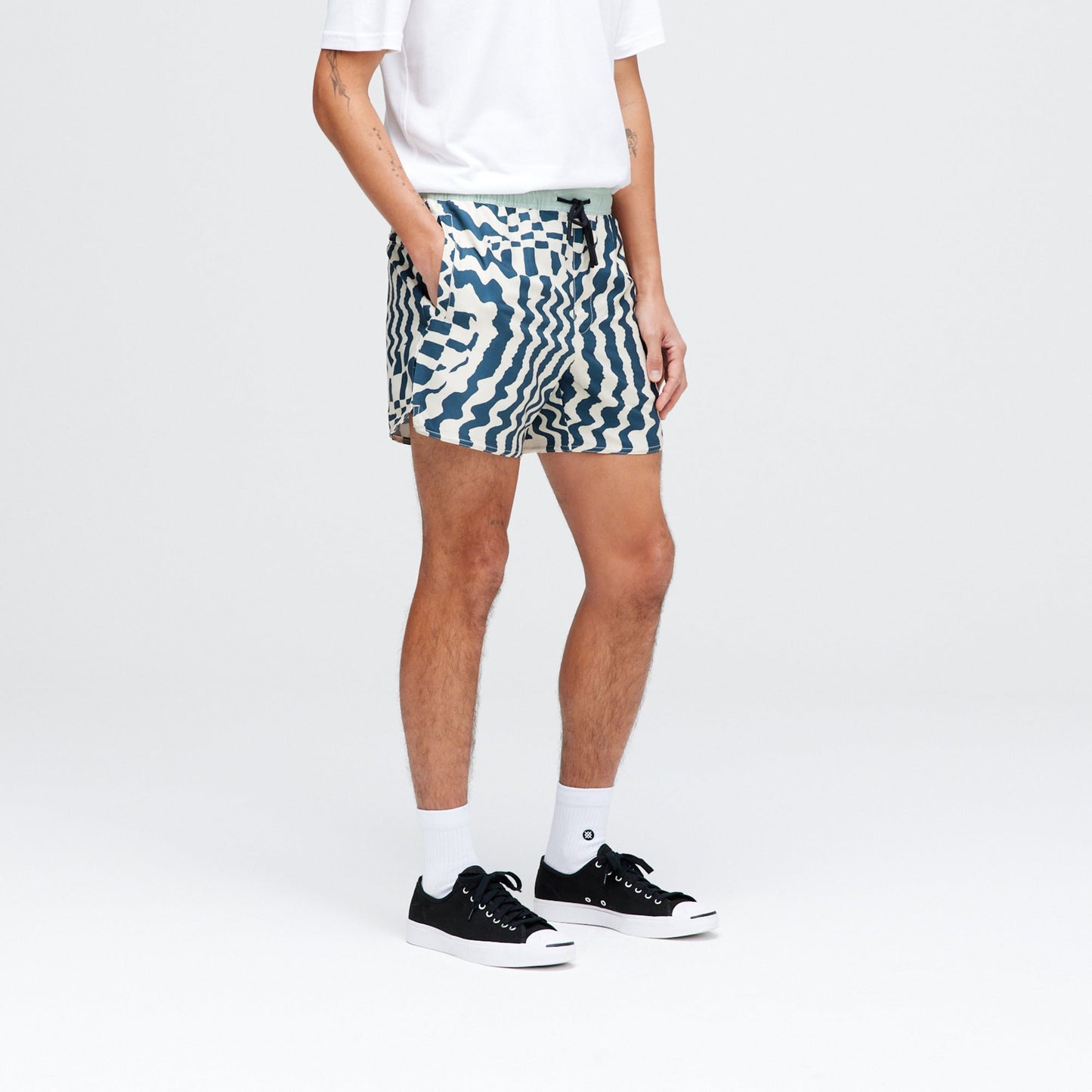 Stance Complex Athletic Short 5&quot; Checker |model