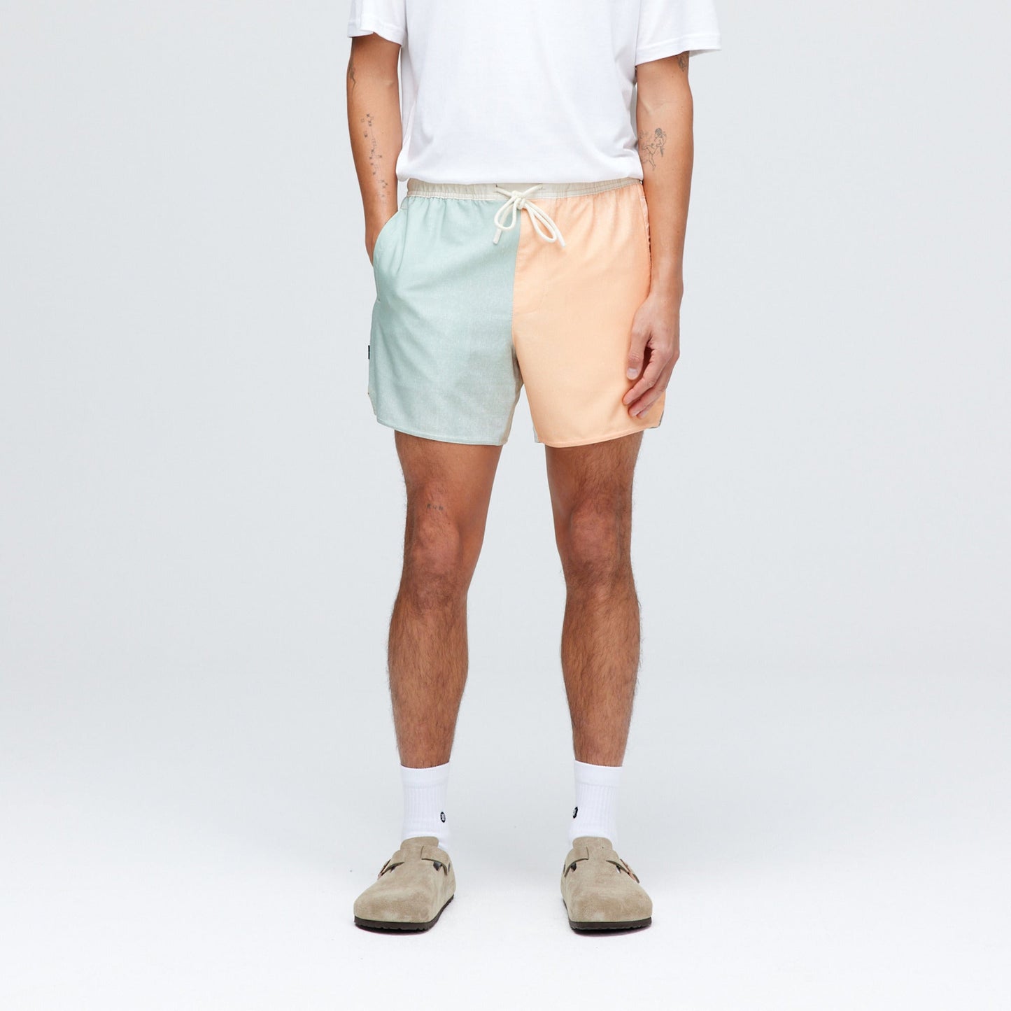 Stance Complex Athletic Short 5&quot; Peach |model