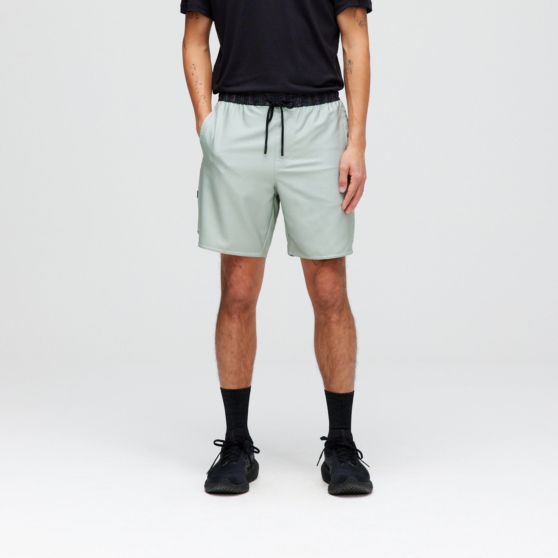 Stance Complex Athletic Short 7" Aqua |model