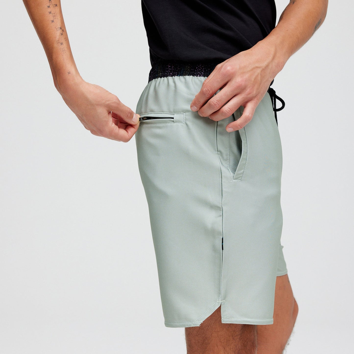 Stance Complex Athletic Short 7&quot; Aqua |model