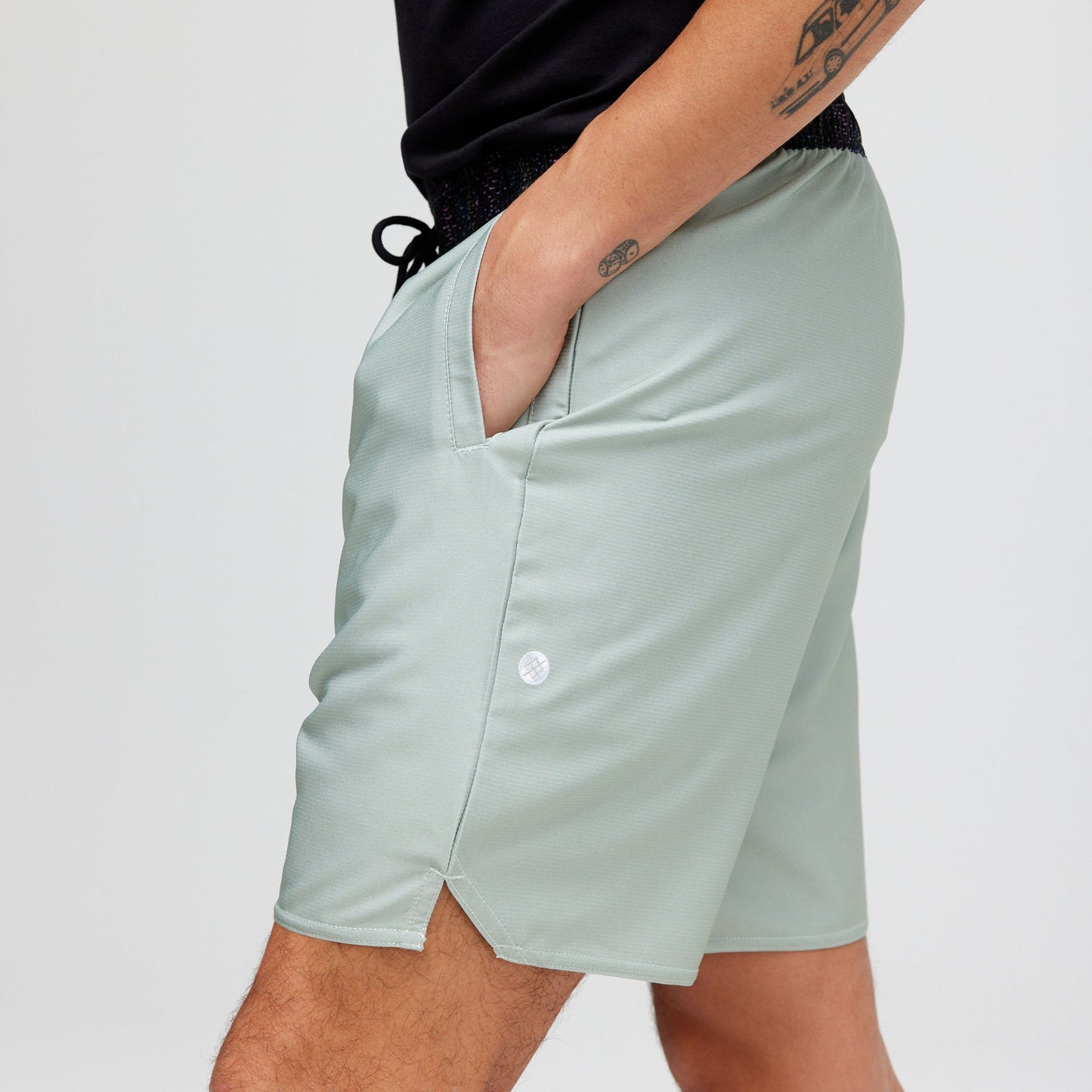 Stance Complex Athletic Short 7&quot; Aqua |model