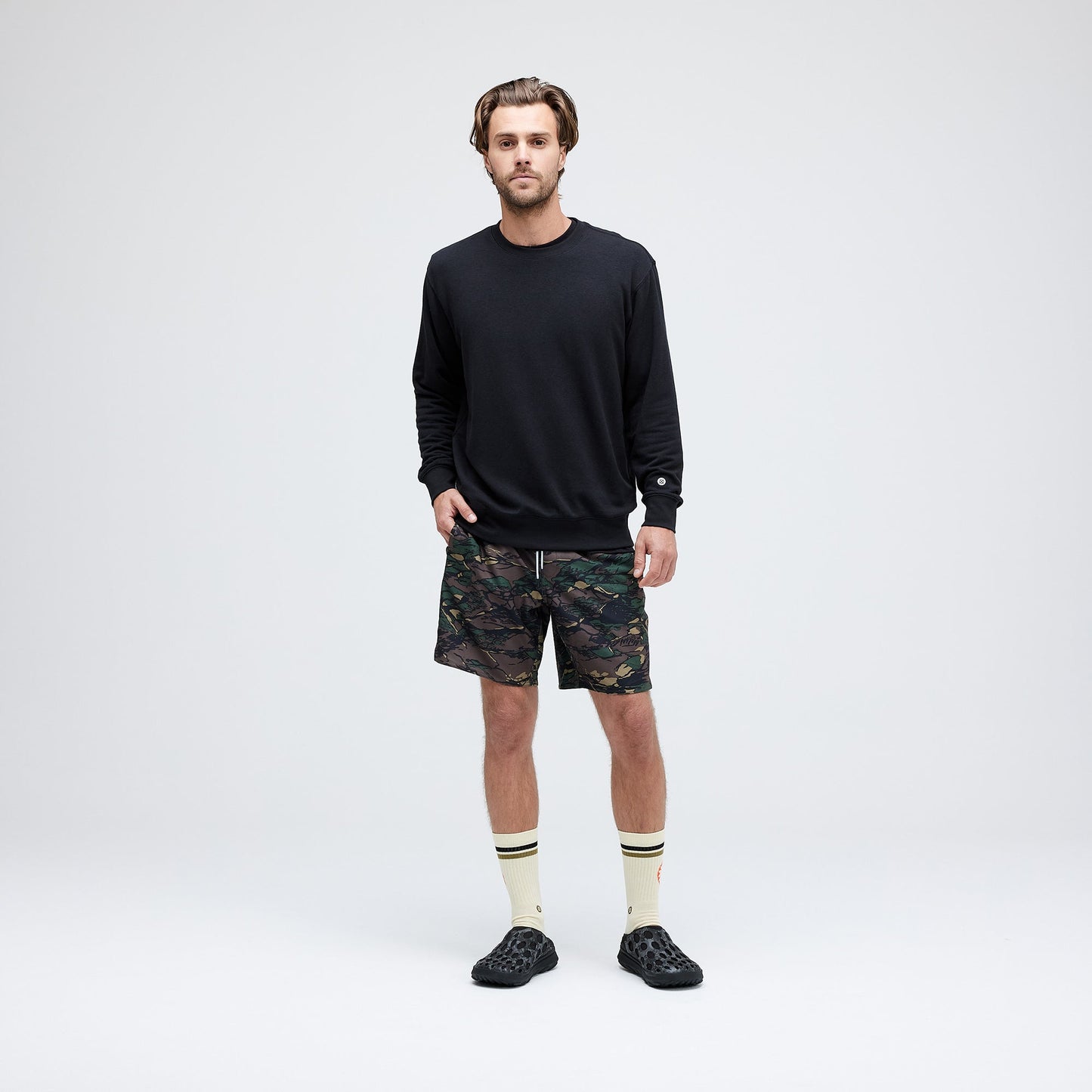 Stance Complex Athletic Short 7&quot; Green Camo |model