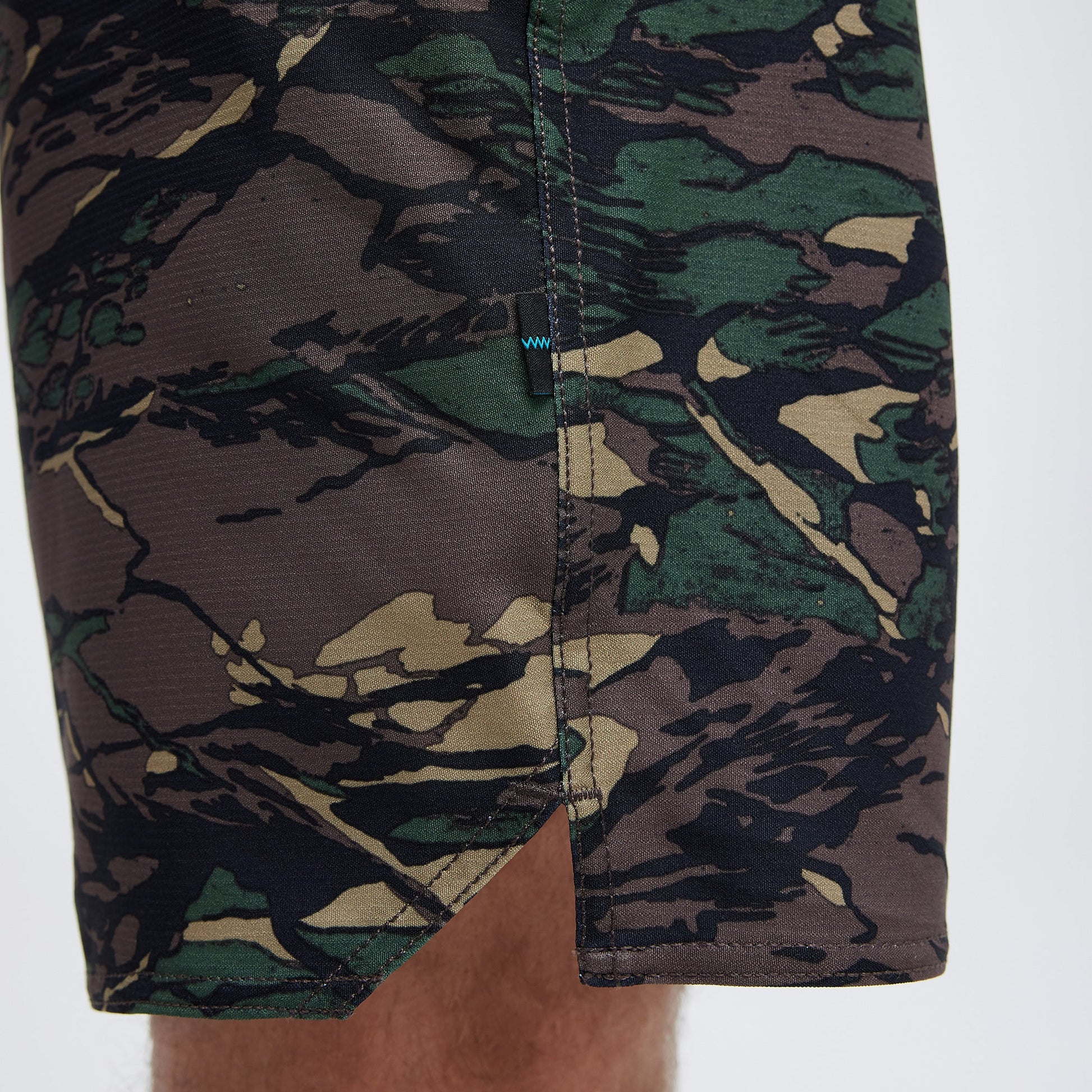 Stance Complex Athletic Short 7" Green Camo |model