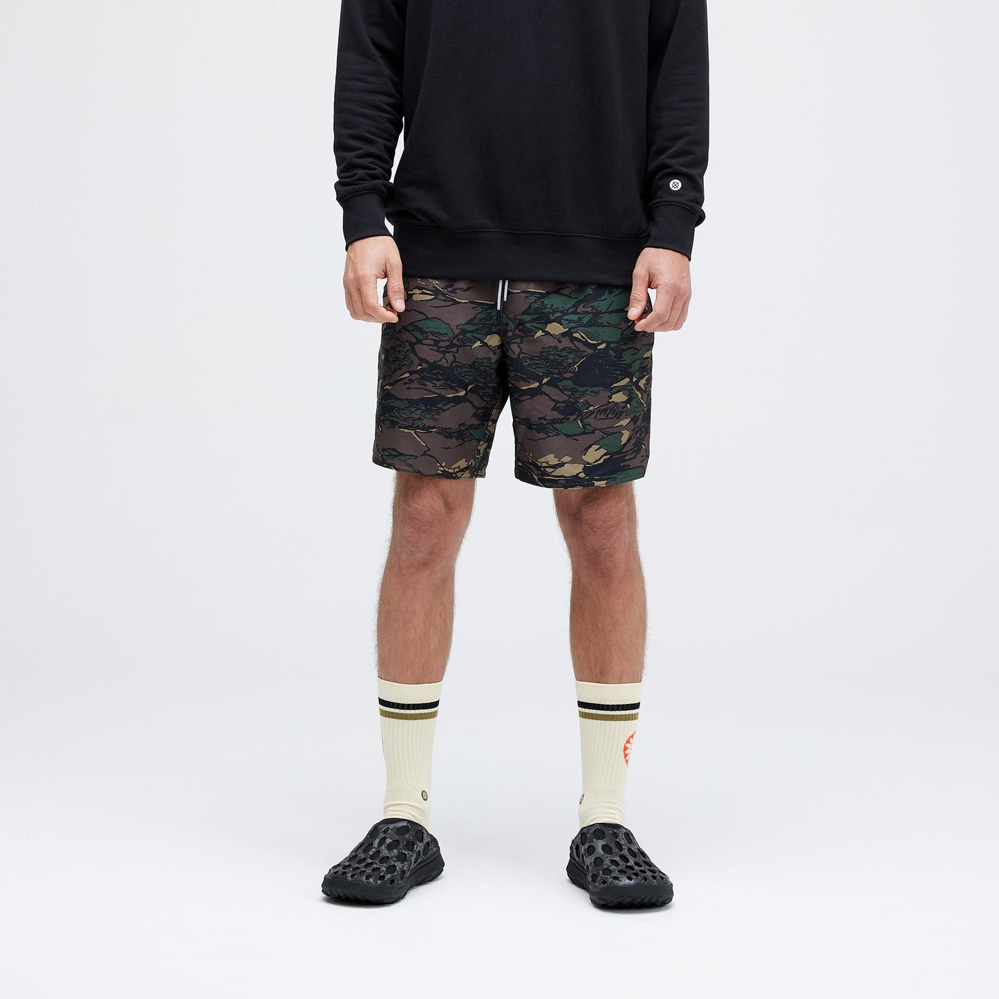 Stance Complex Athletic Short 7&quot; Green Camo |model