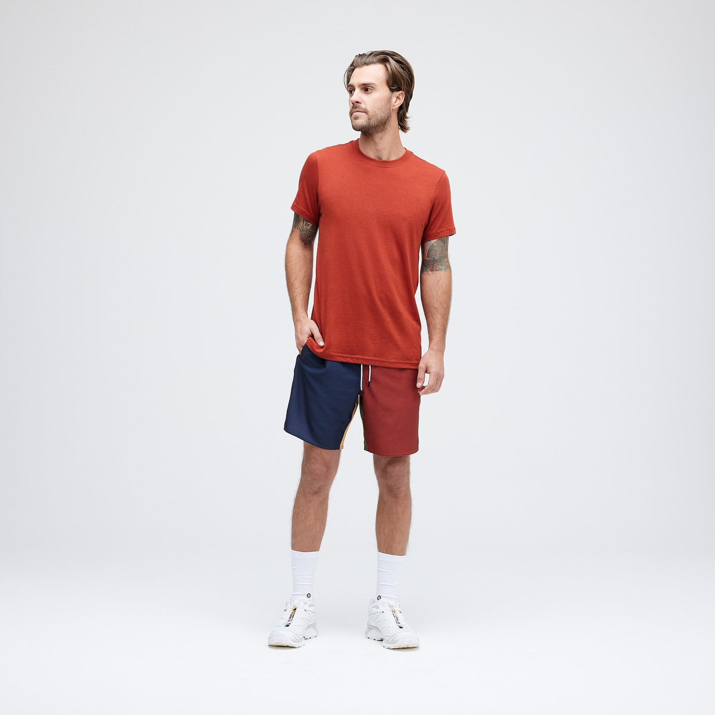 Stance Complex Athletic Short 7&quot; Port Wine |model