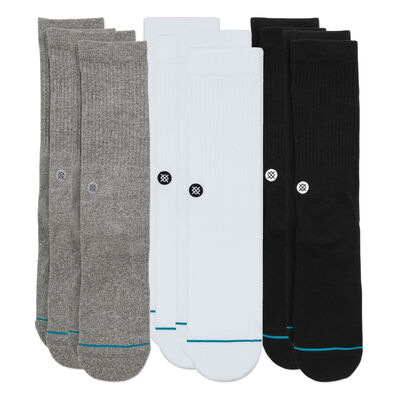 Stance Icon Crew Sock 9 Pack Multi