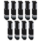Stance OG Crew Sock 9 Pack Black