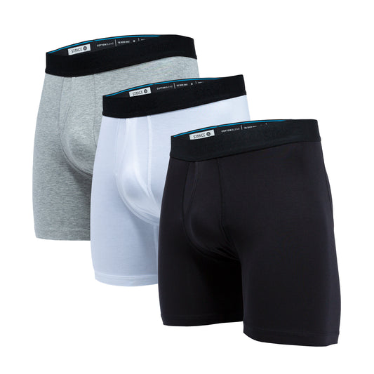 Stance Standard Boxer Brief 3 Pack Black/White/Grey