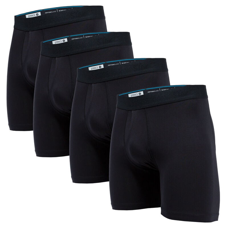 Stance Standard Boxer Brief 4 Pack Black