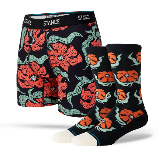 Stance Broadcast Boxer Brief & Crew Sock 2 Pack Multi
