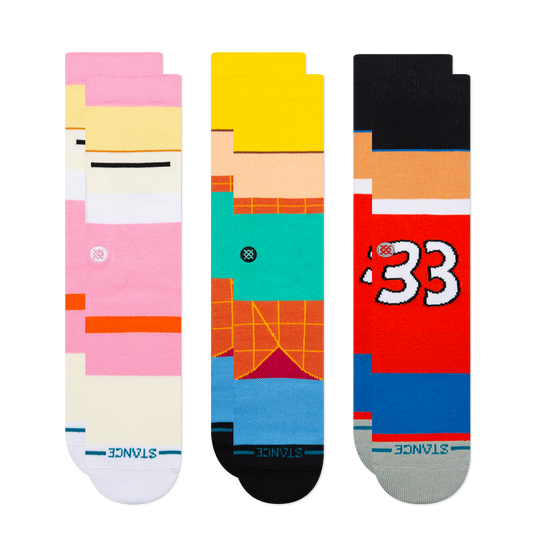 Stance Hey Arnold Crew Sock 3 Pack Multi