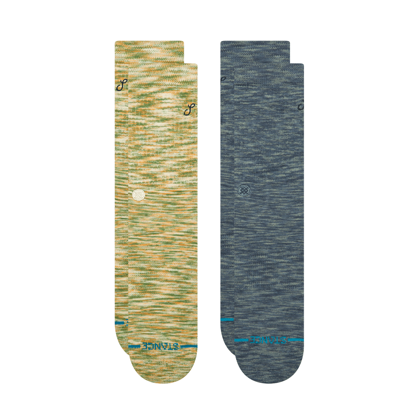 Stance Lifestyle Interstellar Crew Sock 2 Pack Multi