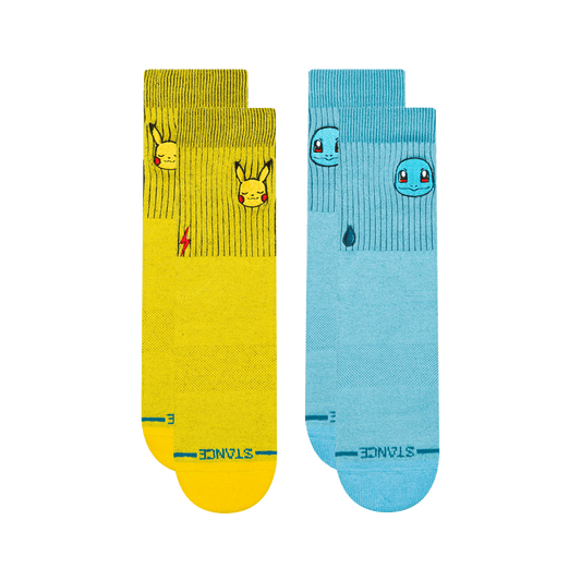 Stance Kids Pokemon Crew Sock 2 Pack Multi