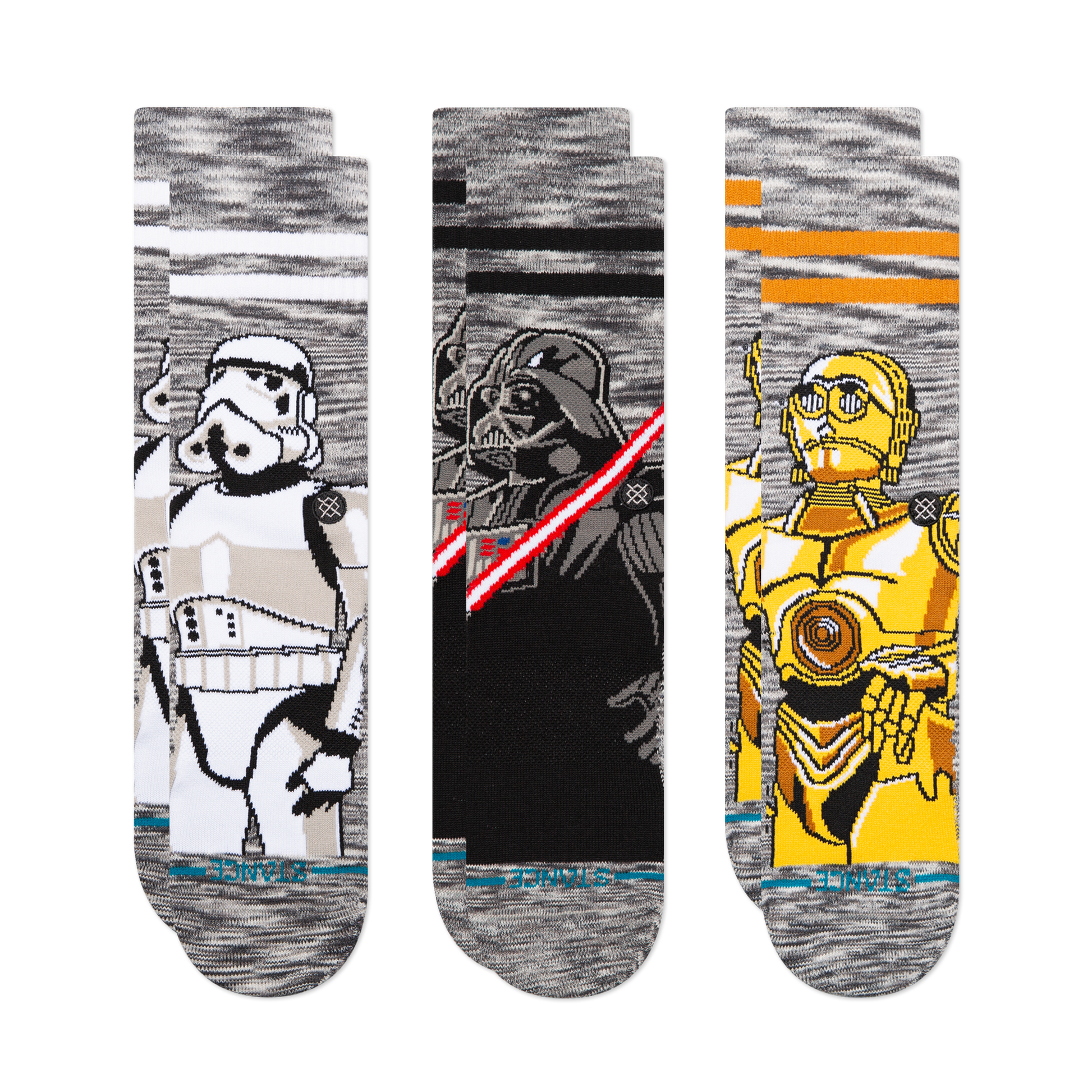 Stance Star Wars Crew Sock 3 Pack Multi