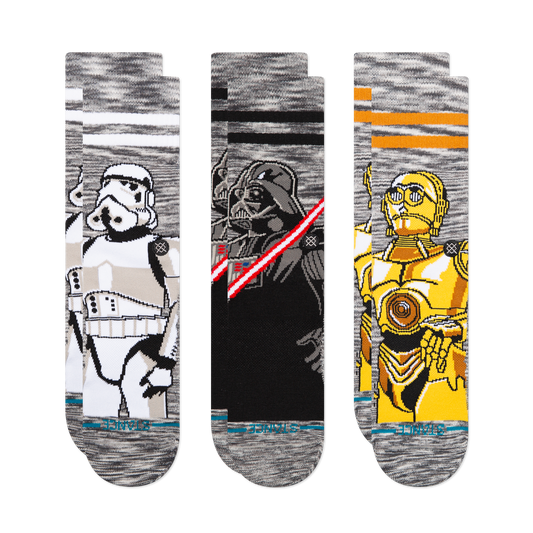 Stance Star Wars Crew Sock 3 Pack Multi