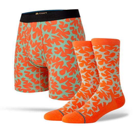 Stance Thornz Boxer Brief & Crew Sock 2 Pack Multi