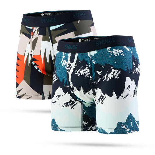 Stance Freshtek Boxer Brief Wholester 2 Pack Multi