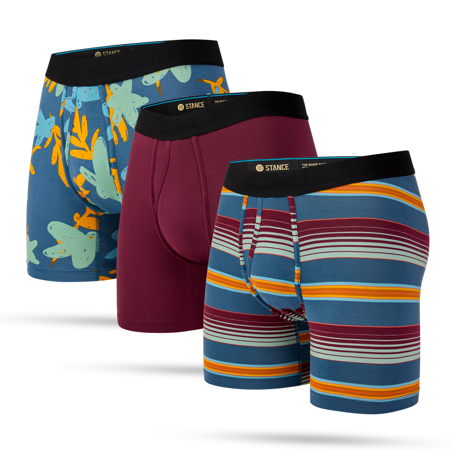 Stance Boxer Brief Wholester 3 Pack Multi