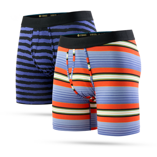 Stance Striped Boxer Brief Wholester 2 Pack Multi