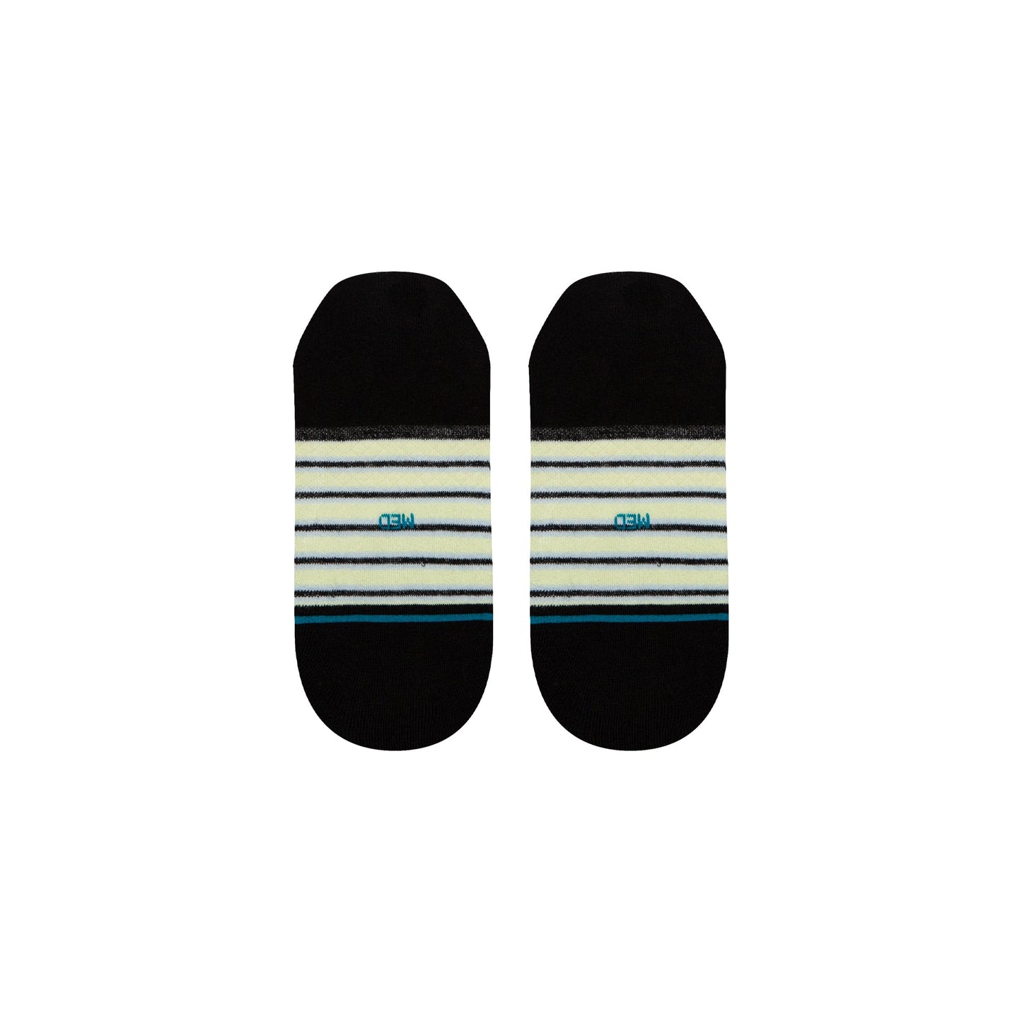 Stance Blue Fade No Show Sock Ice Blue
