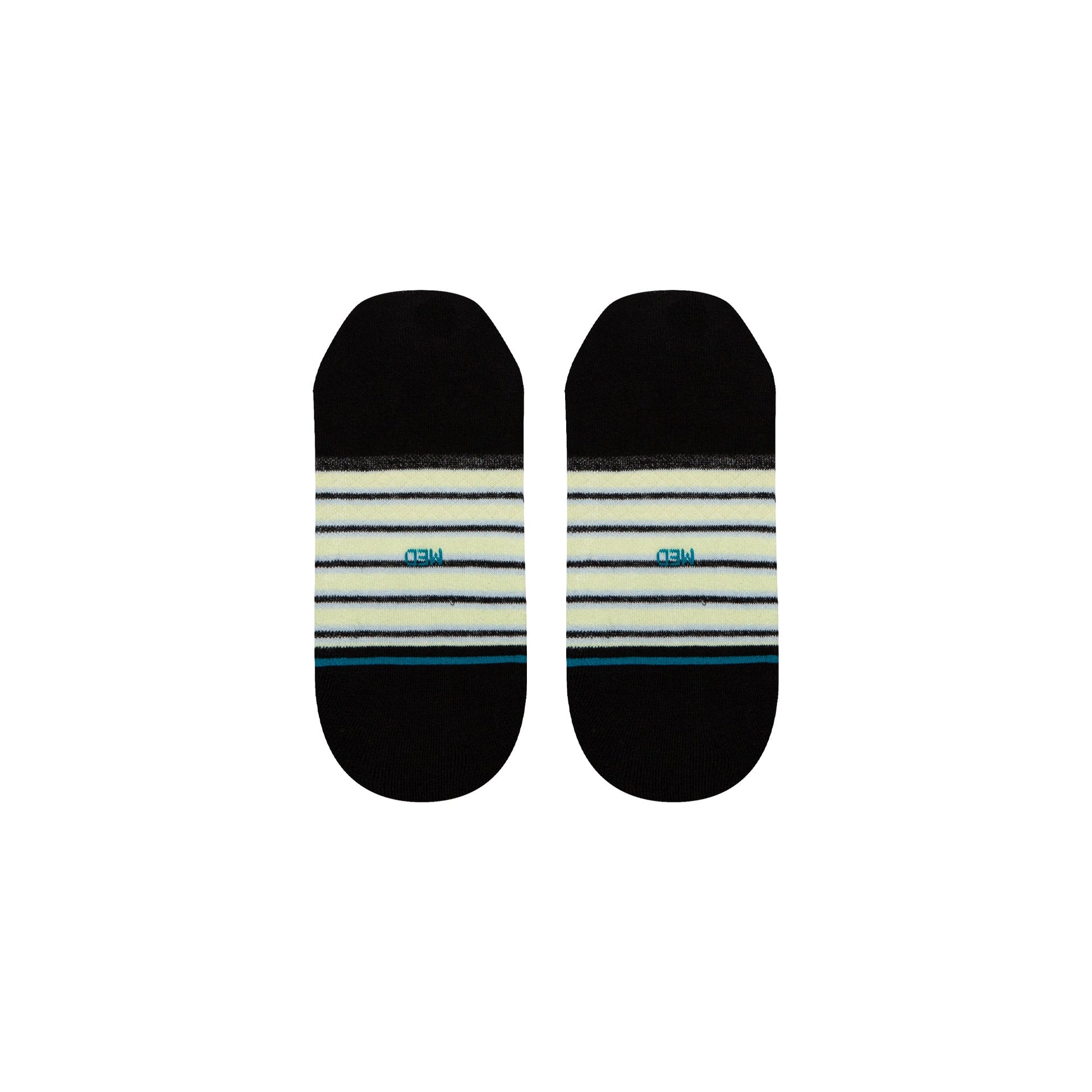 Stance Blue Fade No Show Sock Ice Blue