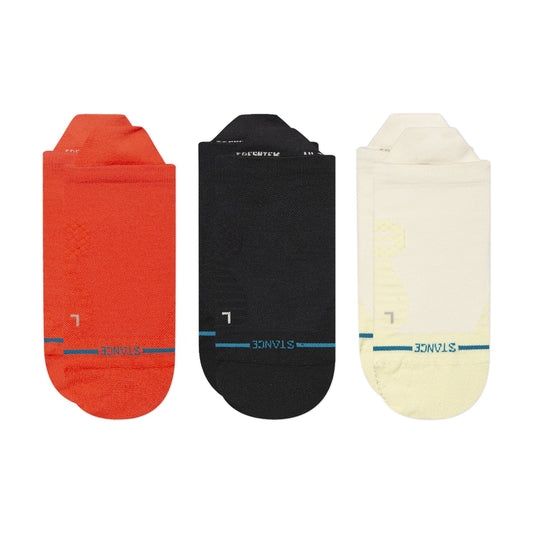 Stance Ecliptic Ultra Tab Sock 3 Pack Coral