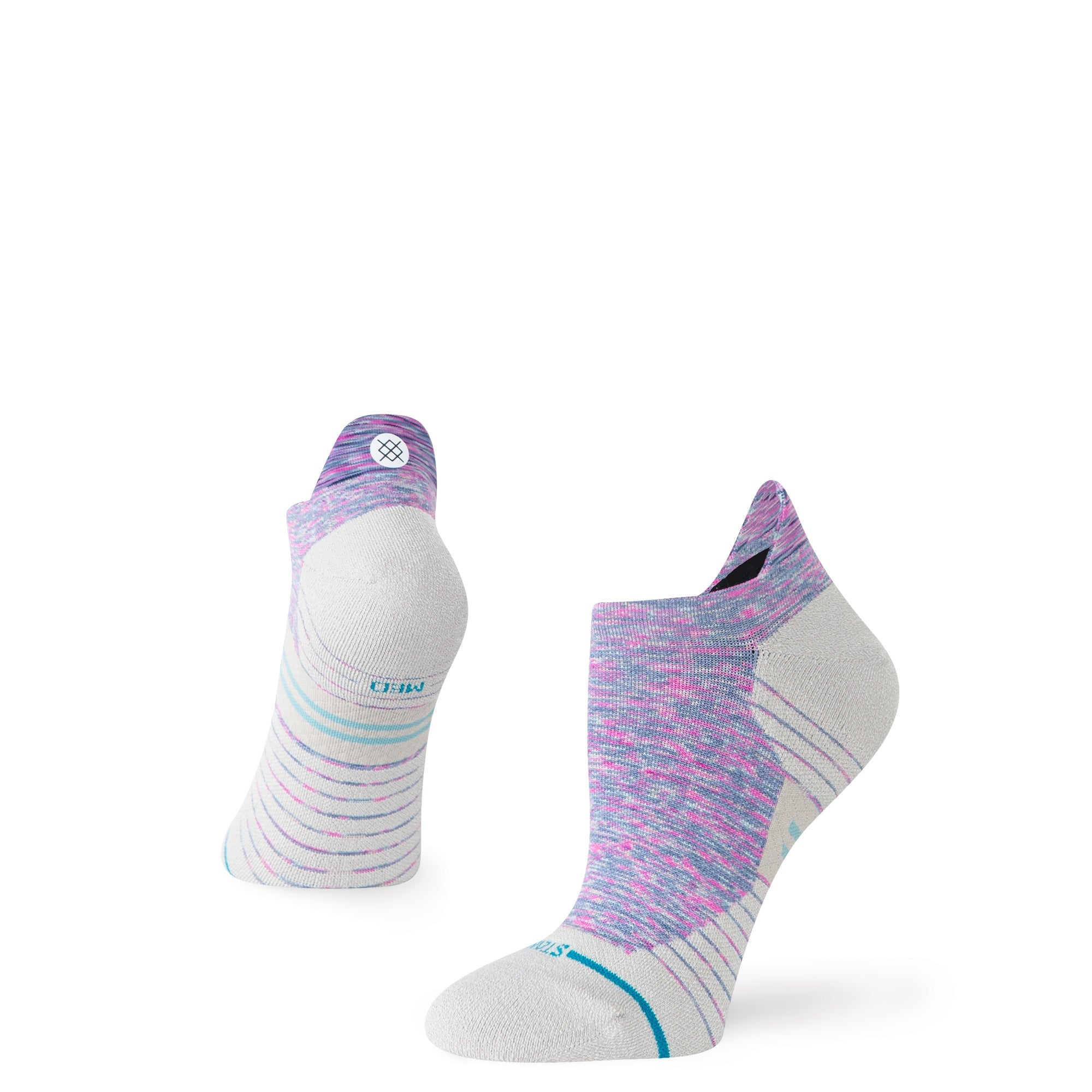 Stance Marshy Light Tab Sock Fuschia