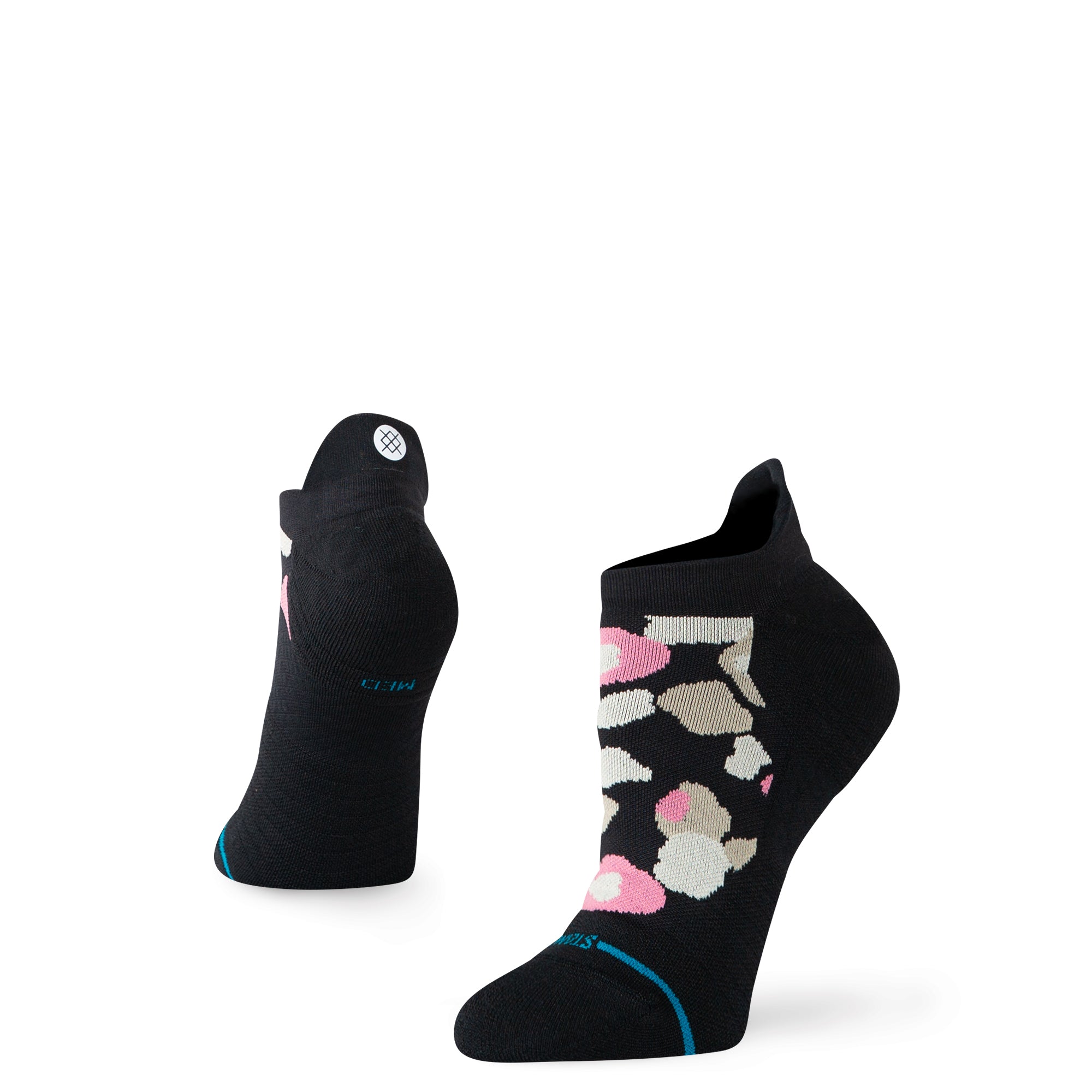 Stance Camo Floral Light Tab Sock Black