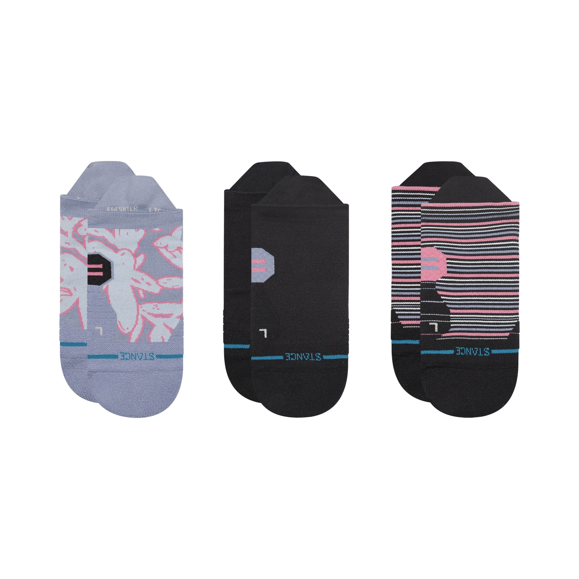 Stance Waverly Light Tab Sock 3 Pack Blue