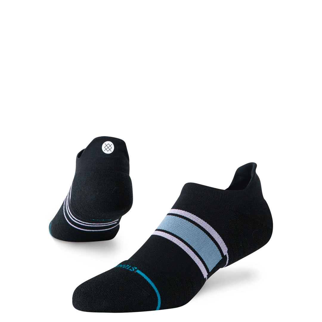 Stance Striped Light Tab Sock Black