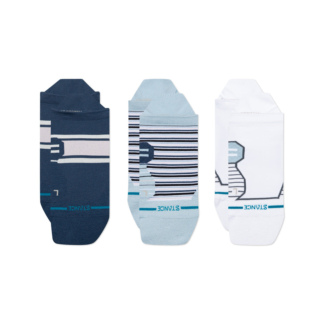 Stance Striped Light Tab Sock 3 Pack Multi