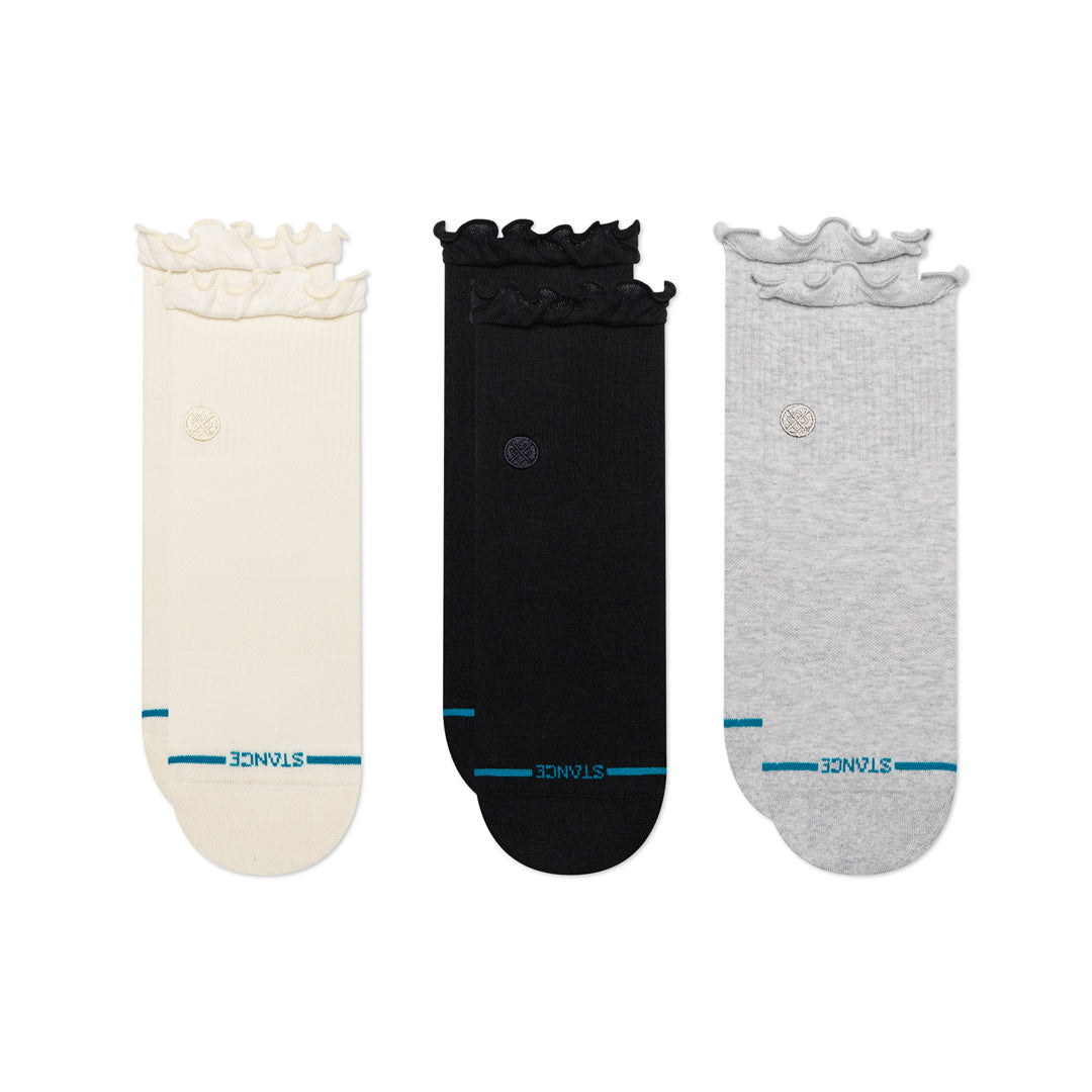 Stance Ruffle Icon Quarter Sock 3 Pack Multi