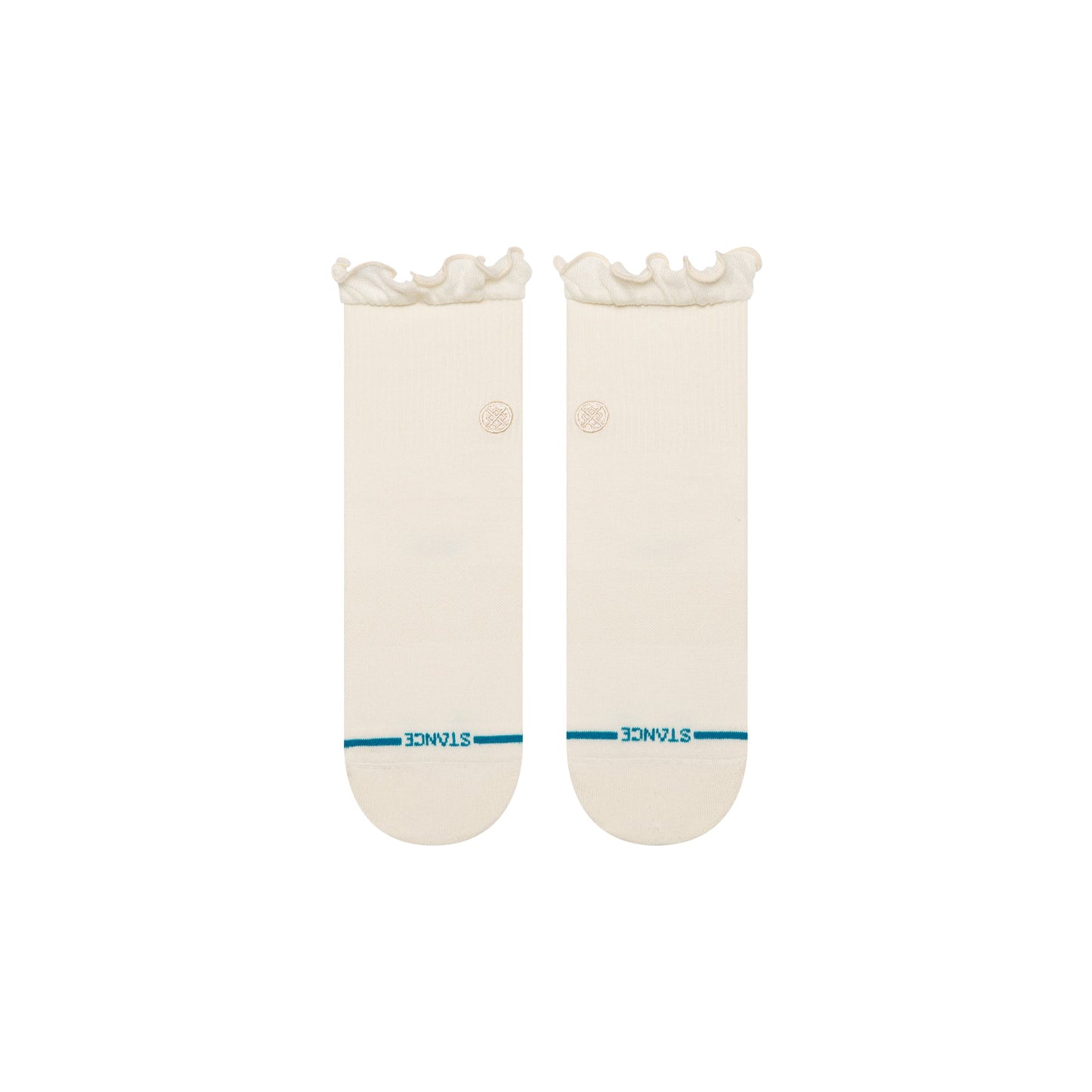 Stance Ruffle Icon Quarter Sock Ivory