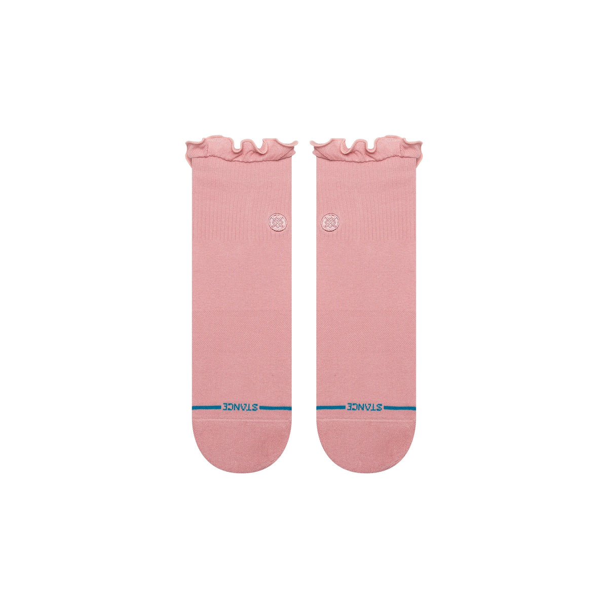Stance | Ruffle Icon Quarter Sock Pink