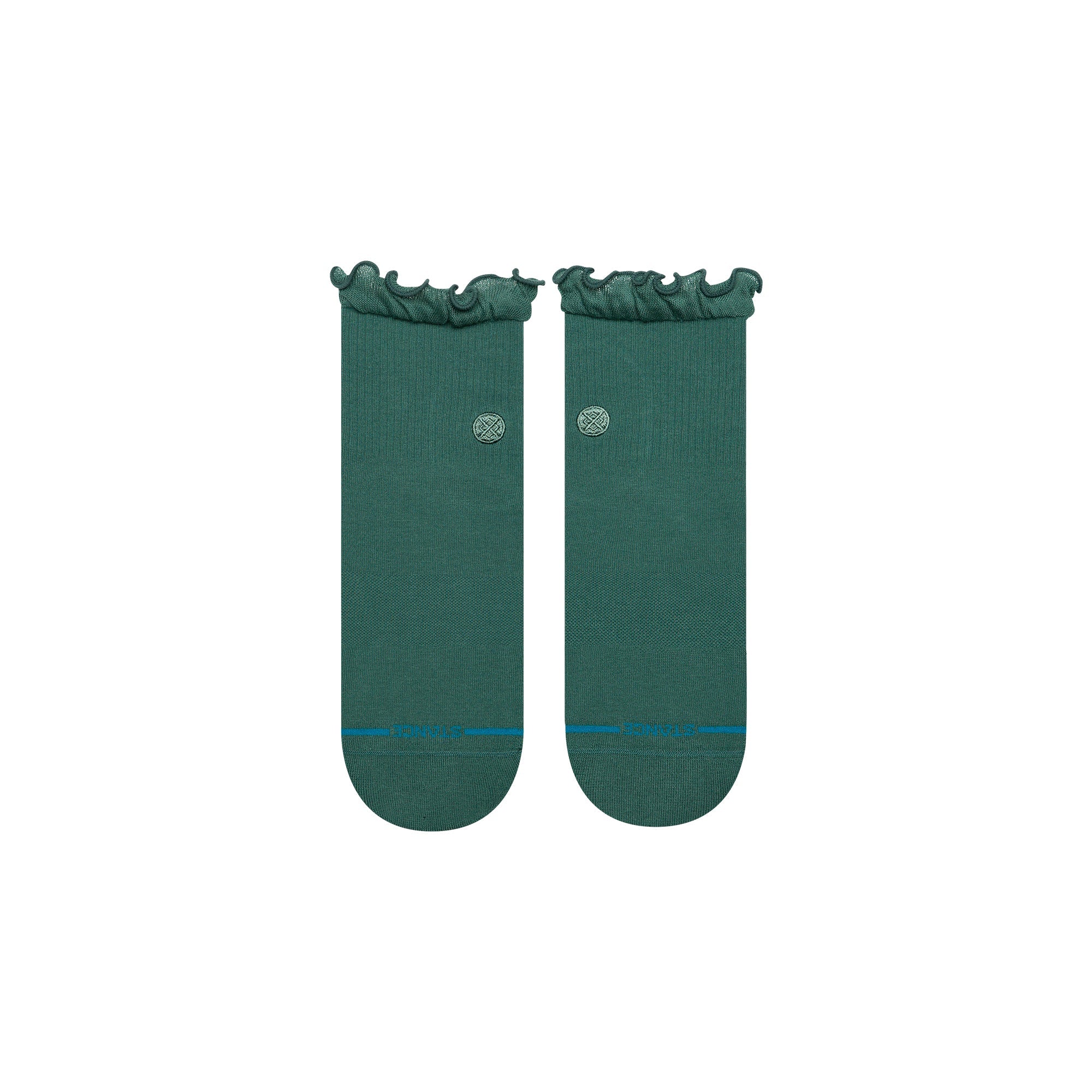 Stance Ruffle Icon Quarter Sock Teal