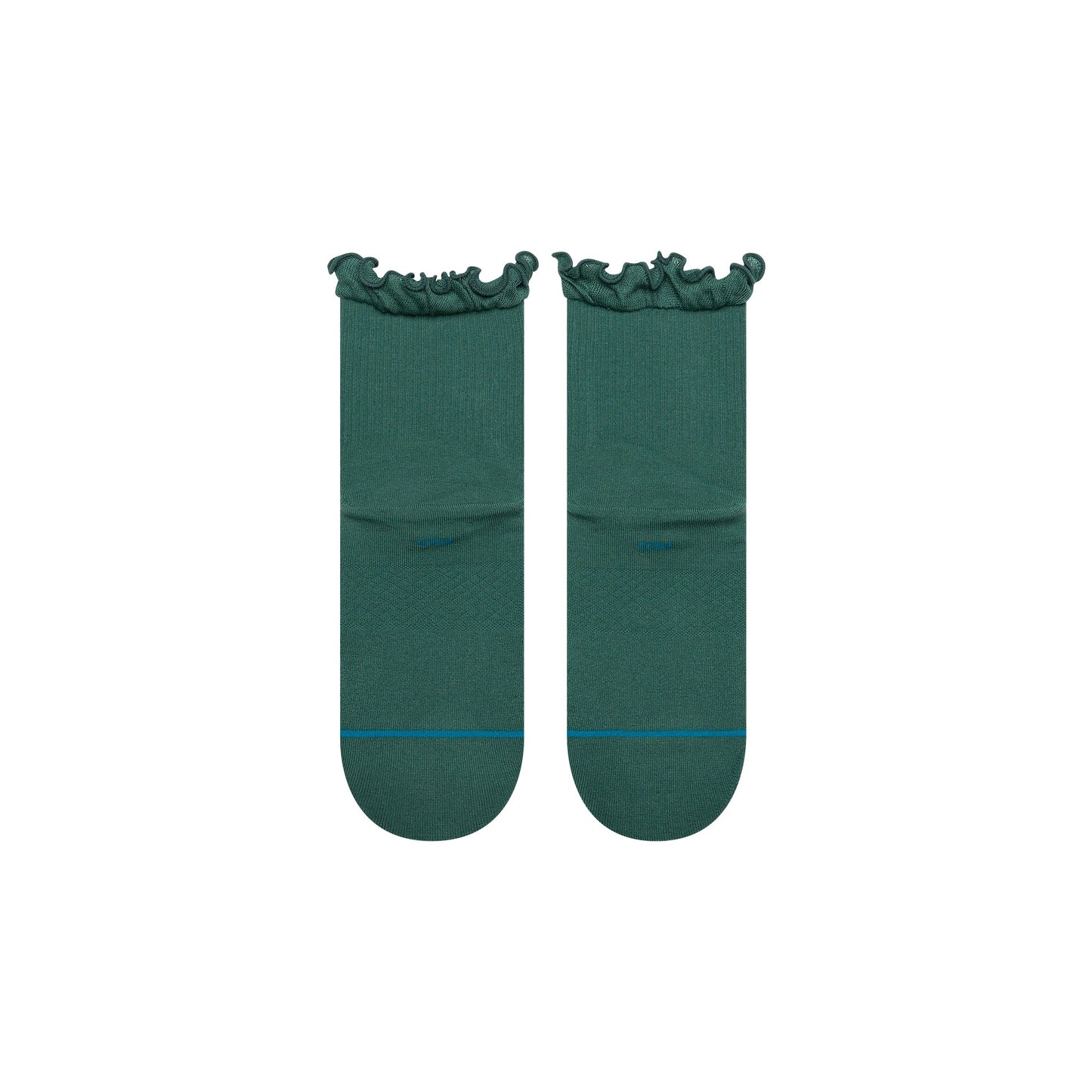 Stance Ruffle Icon Quarter Sock Teal