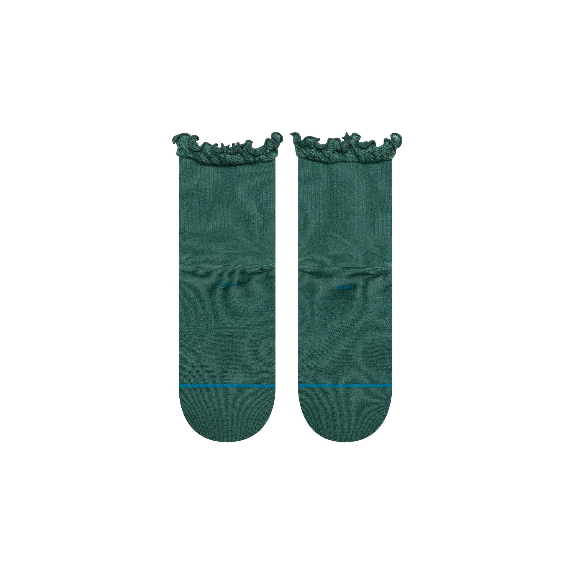 Stance Ruffle Icon Quarter Sock Teal