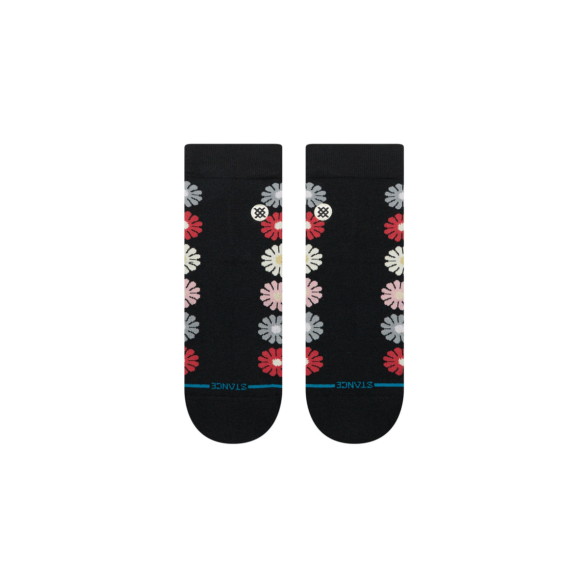 Stance | Daisies Quarter Sock Black