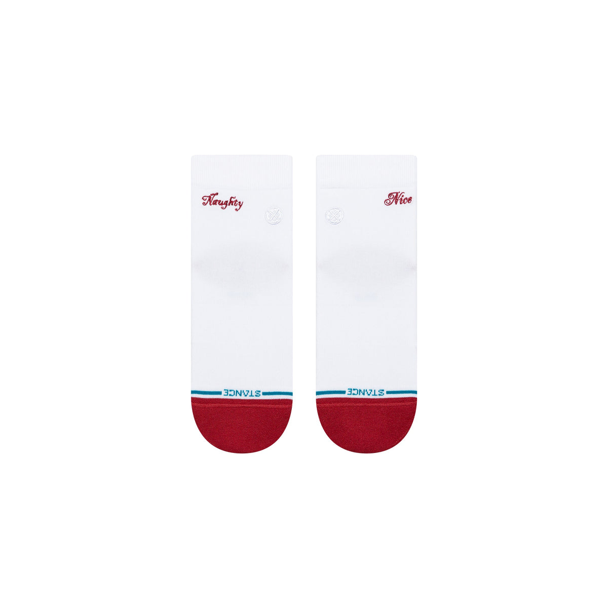 Stance | Naughty Or Nice Quarter Sock White