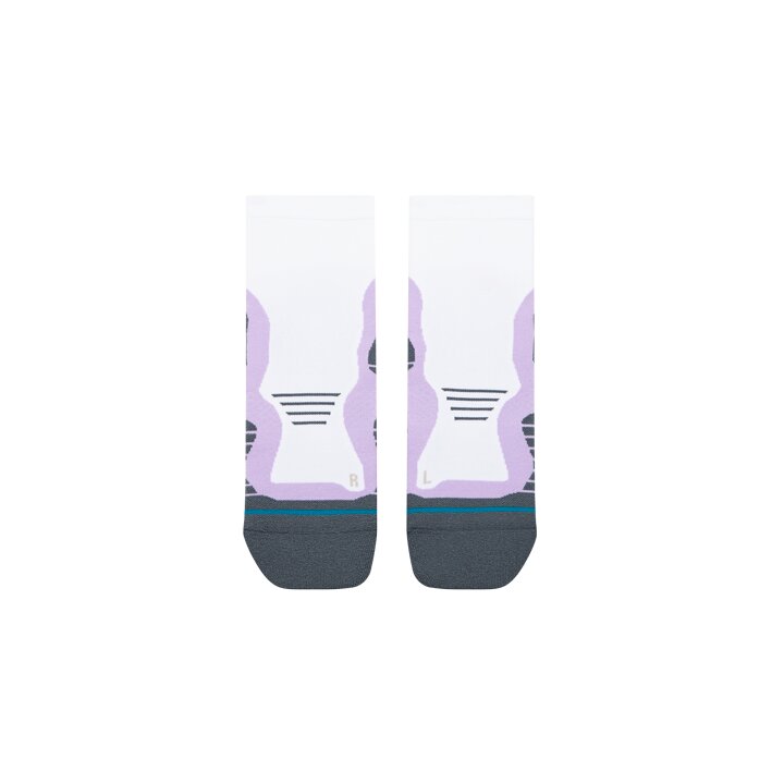 Stance Womens Pace Light Quarter Sock Lavender