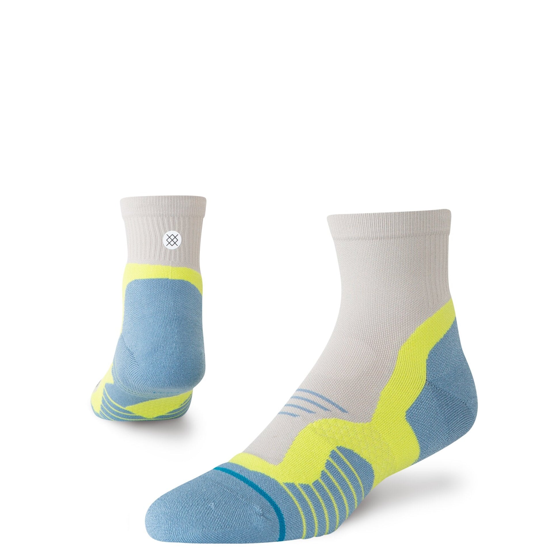 Stance Womens Pace Light Quarter Sock Lime